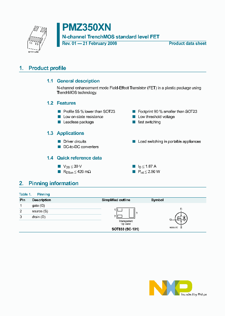 PMZ350XN_6934969.PDF Datasheet