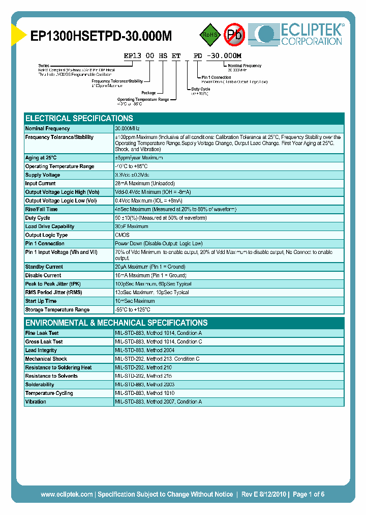 EP1300HSETPD-30000M_6734082.PDF Datasheet