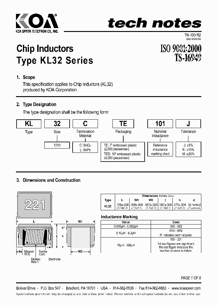 KL32CTE271J_6737813.PDF Datasheet