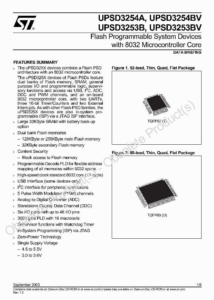 UPSD3254A-40T6T_6749307.PDF Datasheet