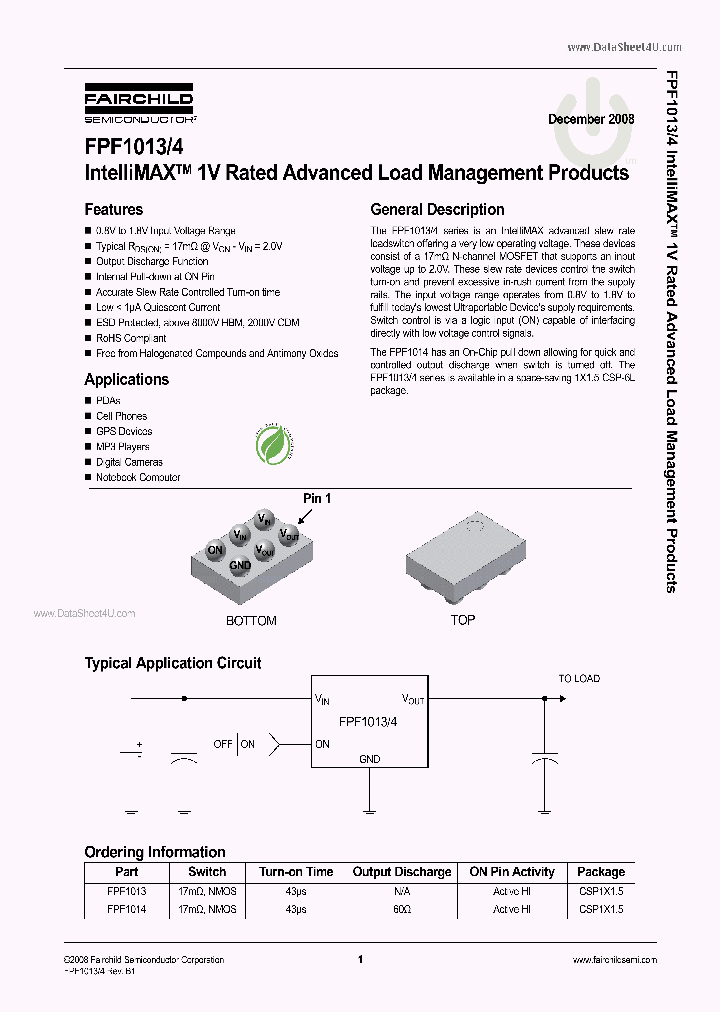 FPF1013_6938783.PDF Datasheet