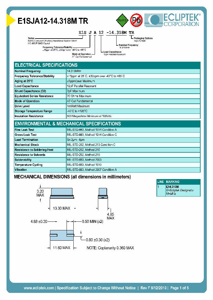 E1SJA12-14318MTR_6767386.PDF Datasheet