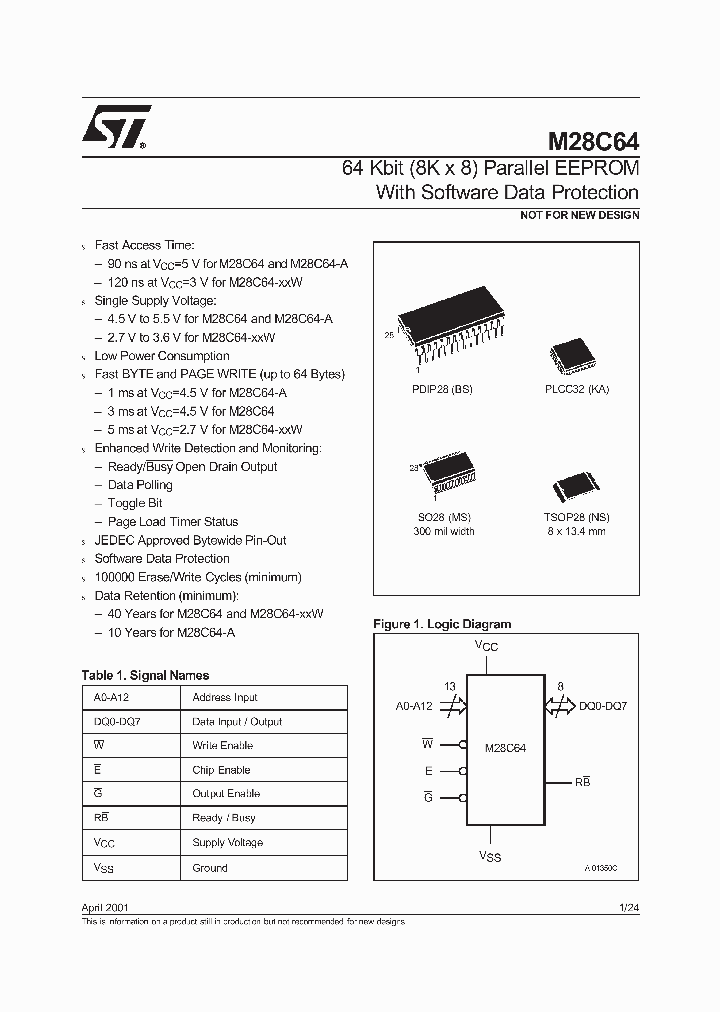 M28C64-90KA6_6772350.PDF Datasheet