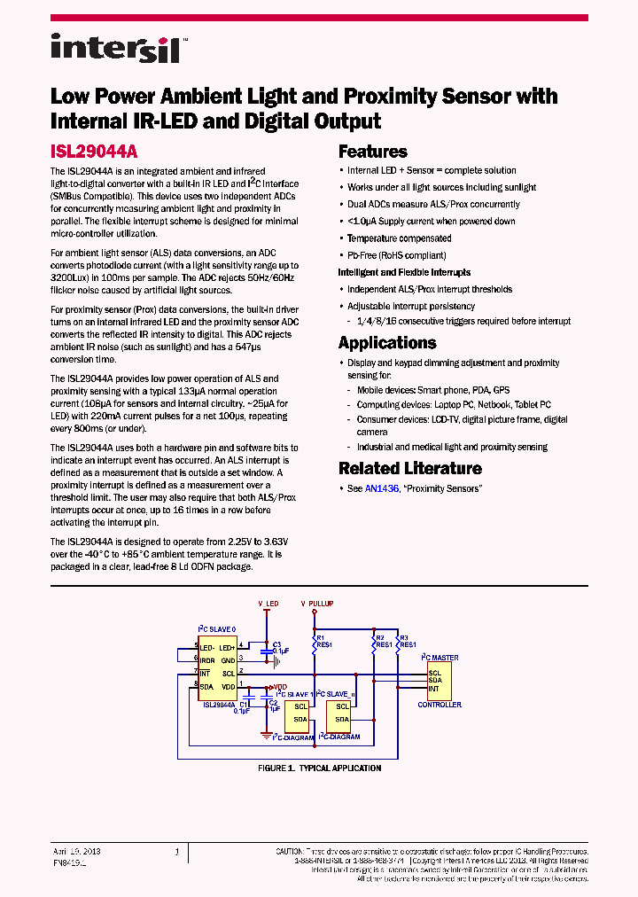 ISL29044A_6944132.PDF Datasheet