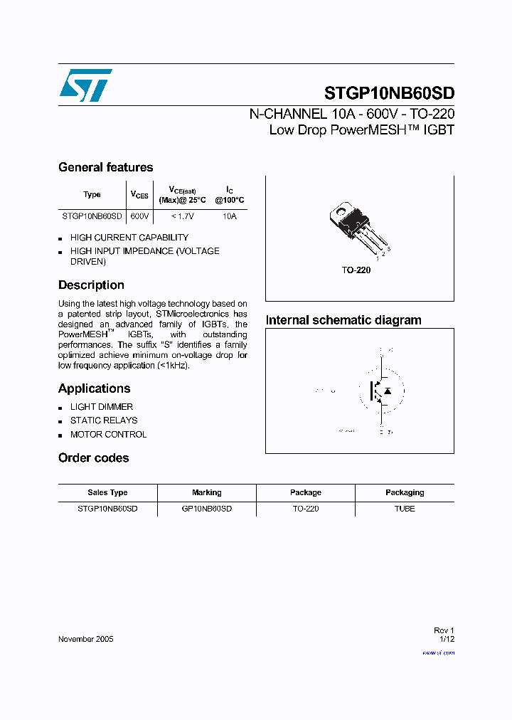 STGP10NB60SD_6791723.PDF Datasheet