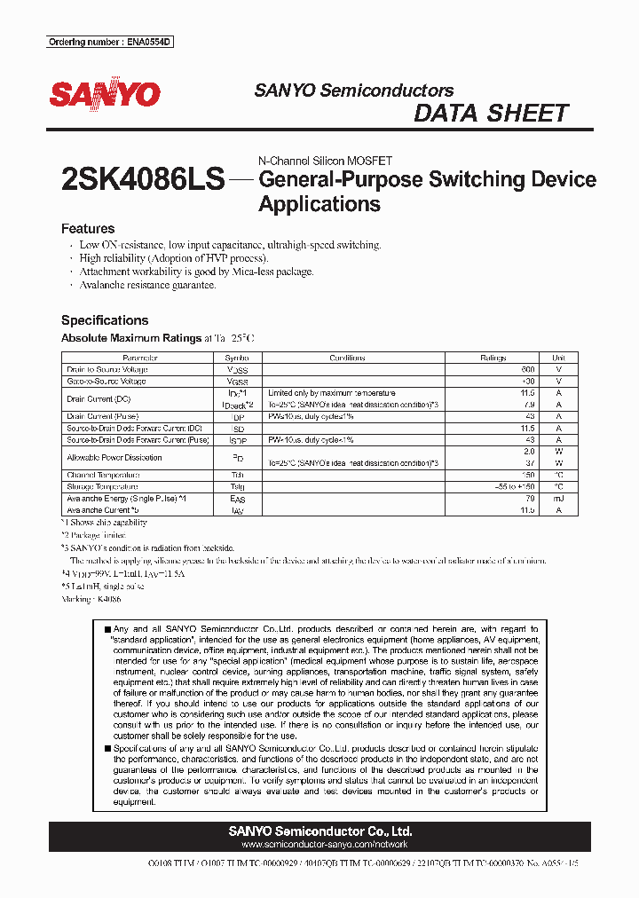 2SK4086LS_6815153.PDF Datasheet