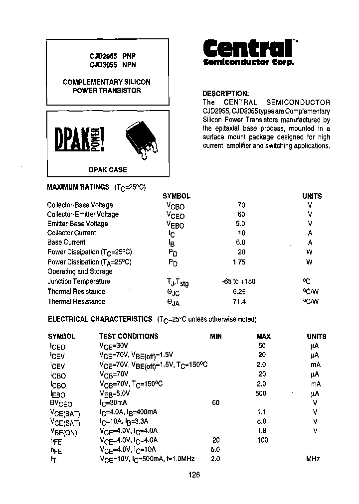 CJD3055TR13LEADFREE_6830758.PDF Datasheet