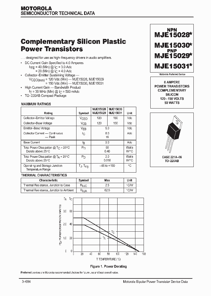 ONSEMICONDUCTOR-MJE15028BC_6836524.PDF Datasheet