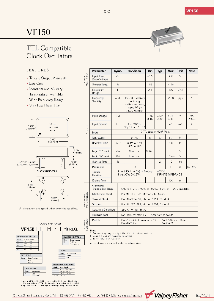 VF150BH-2-25MHZ_6836608.PDF Datasheet