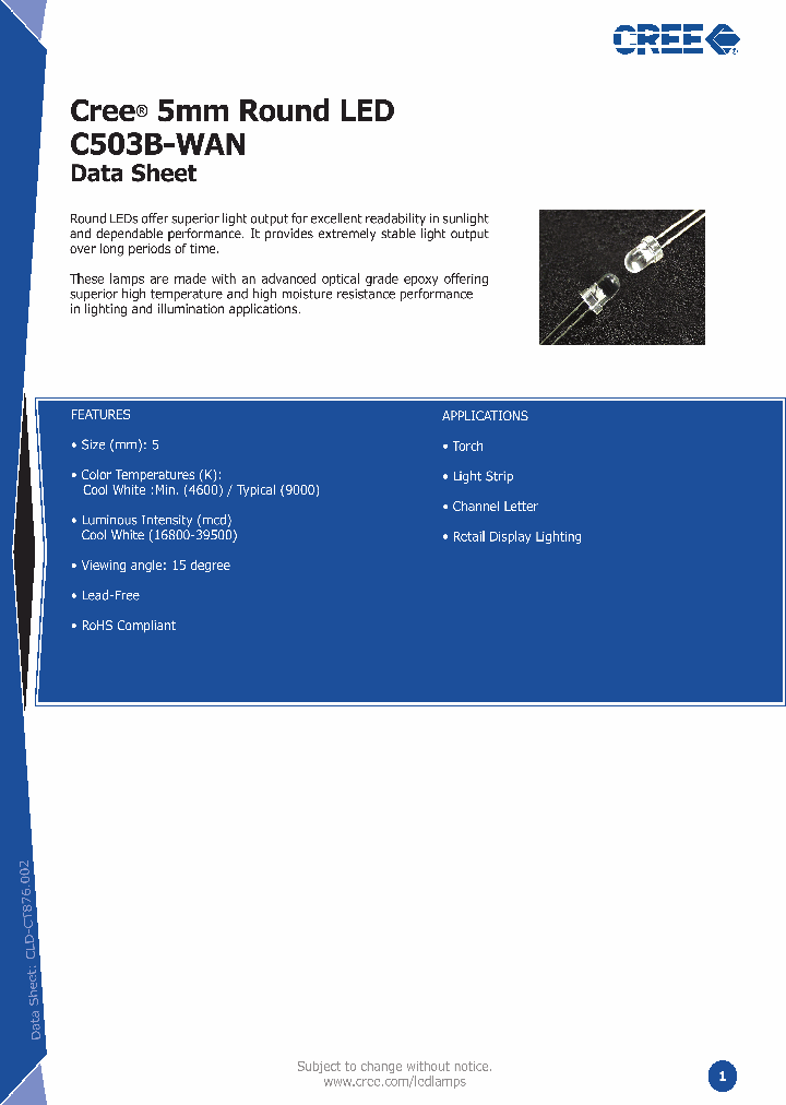 CREEINC-C503B-WAN-CCADA151_6836999.PDF Datasheet