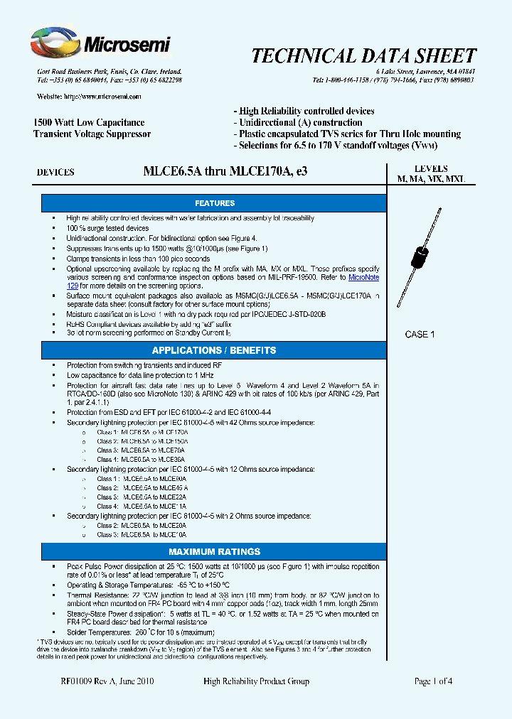 MLCE65AE3_6841803.PDF Datasheet