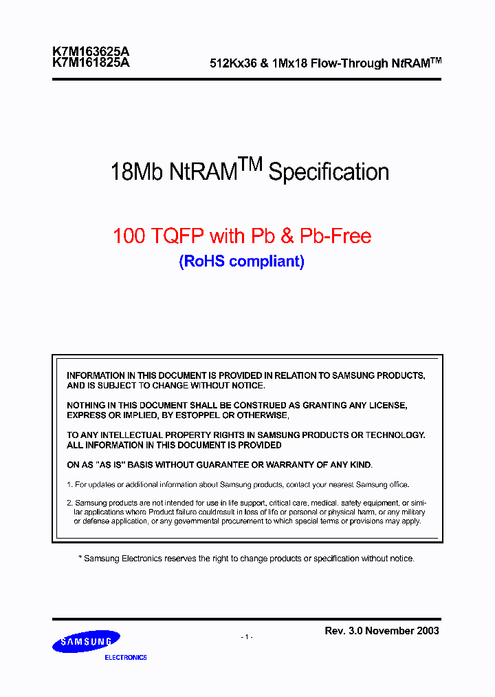 K7M161825A-QI750_6840141.PDF Datasheet