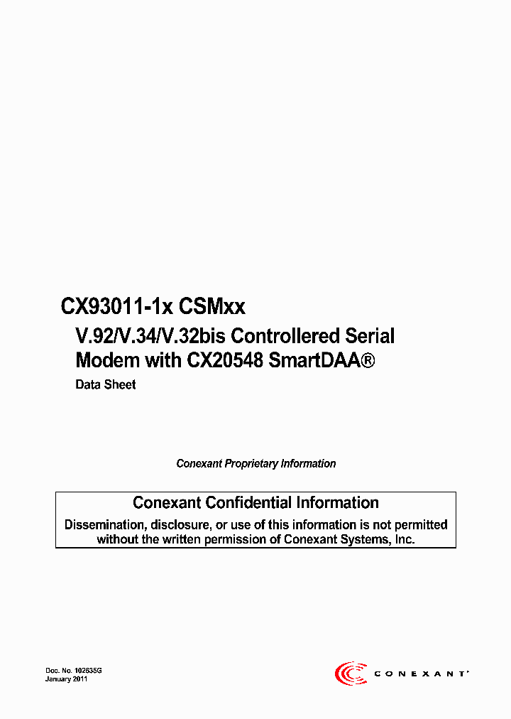 CX93011-1X-12Z_6853630.PDF Datasheet