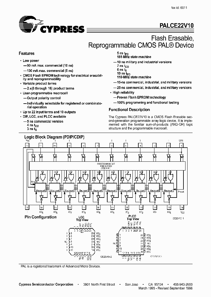 PALCE22V10-7JCT_6855970.PDF Datasheet