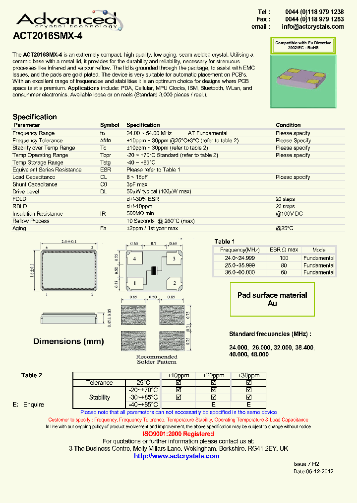 ACT2016SMX-4_6954492.PDF Datasheet