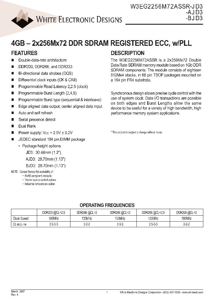 W3EG2256M72ASSR202AJD3SG_6883129.PDF Datasheet