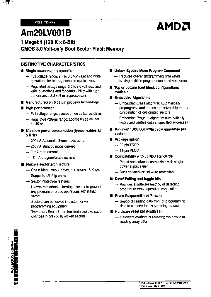 AM29LV001BT-70FIB_6886275.PDF Datasheet