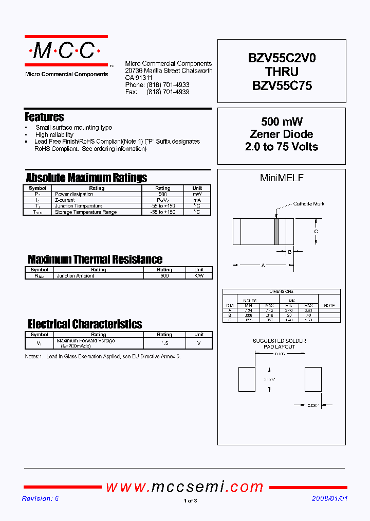 BZV55B12-TP_6889644.PDF Datasheet