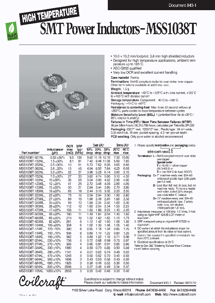 MSS1038T-821NLB_6895700.PDF Datasheet