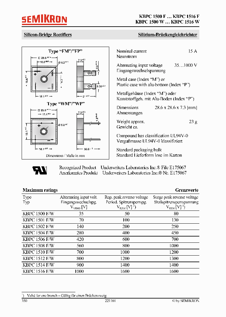 KBPC1500WM_6896933.PDF Datasheet