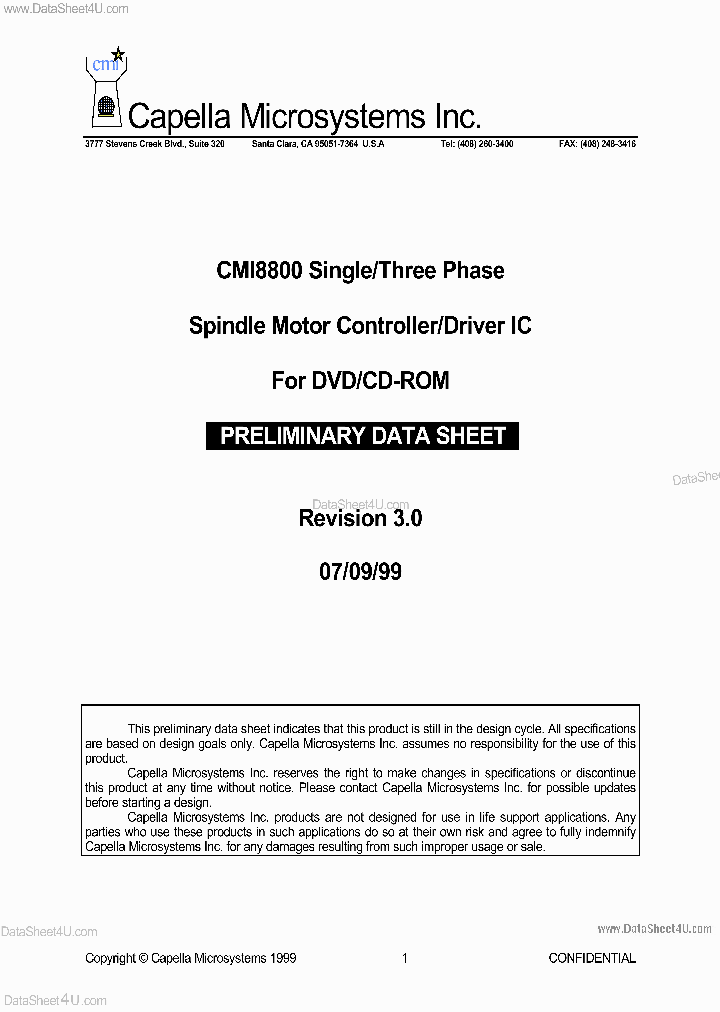 CMI8800_6958581.PDF Datasheet