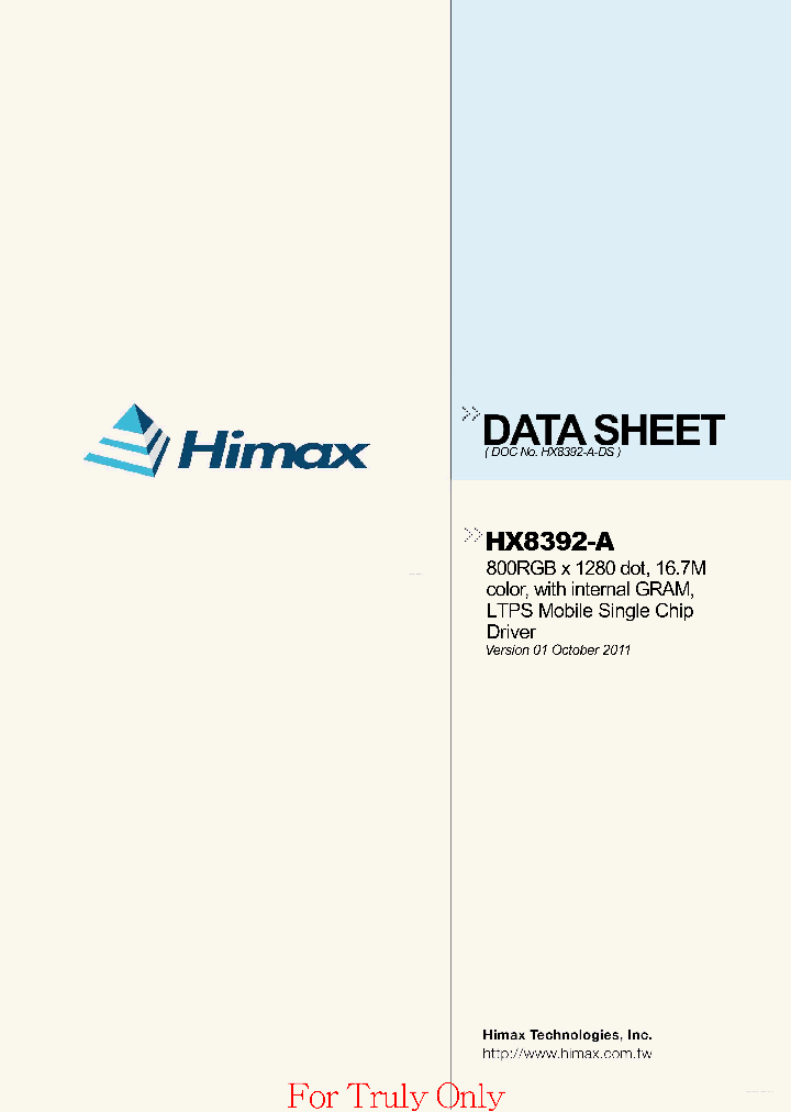 HX8392-A_6959159.PDF Datasheet