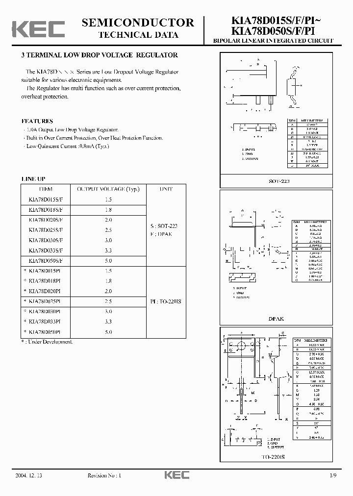 KIA78D033F_6949048.PDF Datasheet