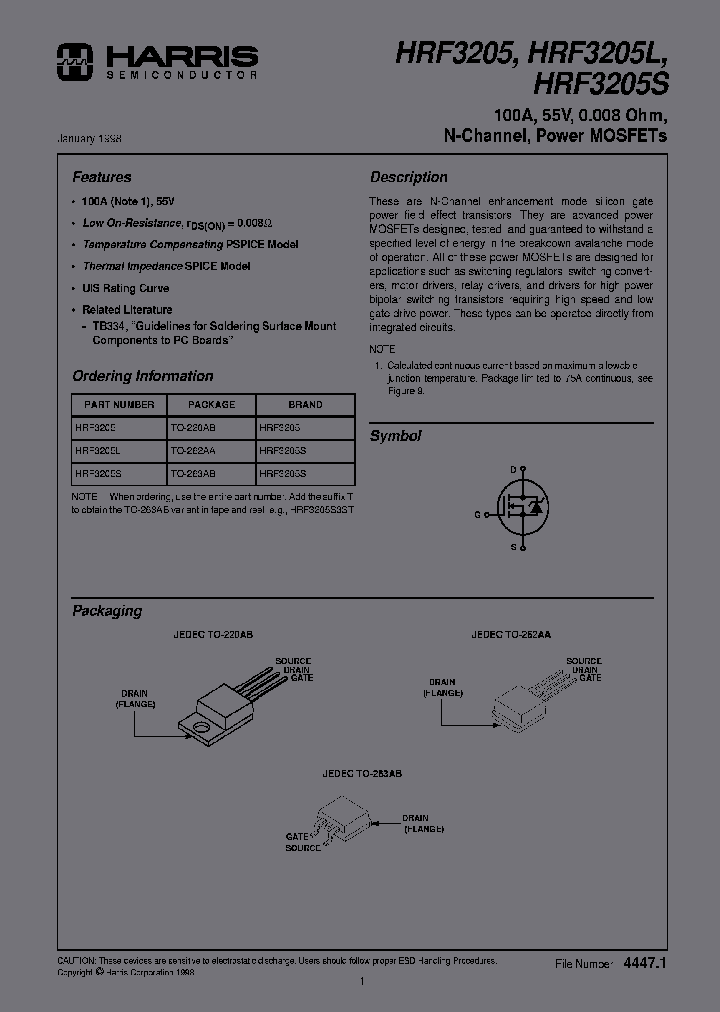 HRF3205ST_6958422.PDF Datasheet