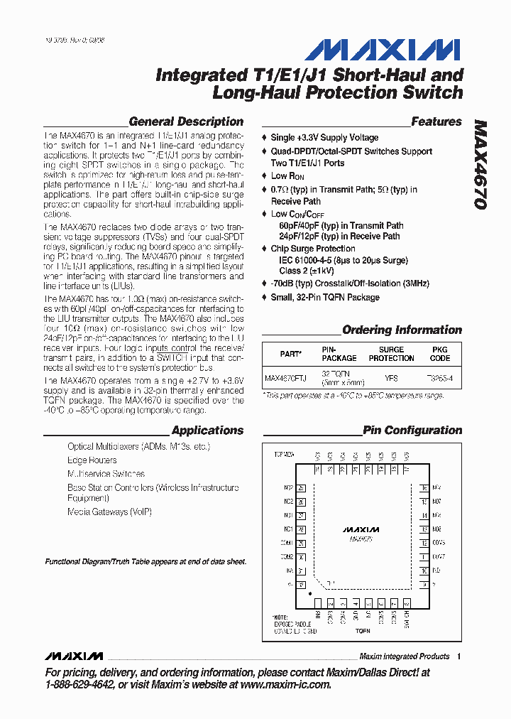 MAX4670ETJ-T_6962329.PDF Datasheet