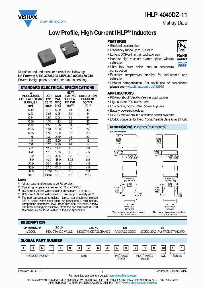 IHLP-4040DZ-11_6968417.PDF Datasheet