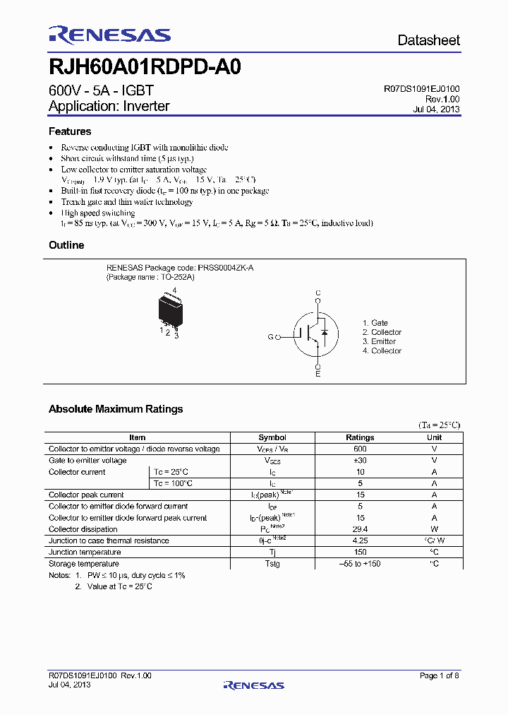 RJH60A01RDPD-A0_6969361.PDF Datasheet