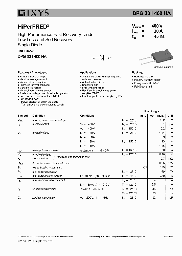 DPG30I400HA_6977544.PDF Datasheet
