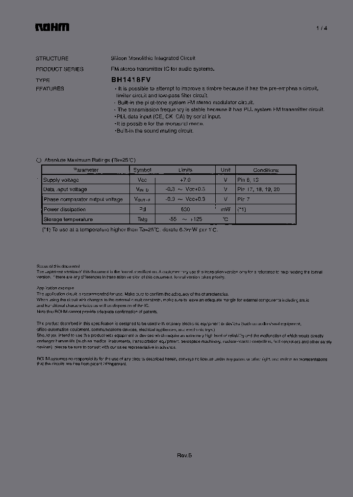 BH1418FV-E2_6988523.PDF Datasheet