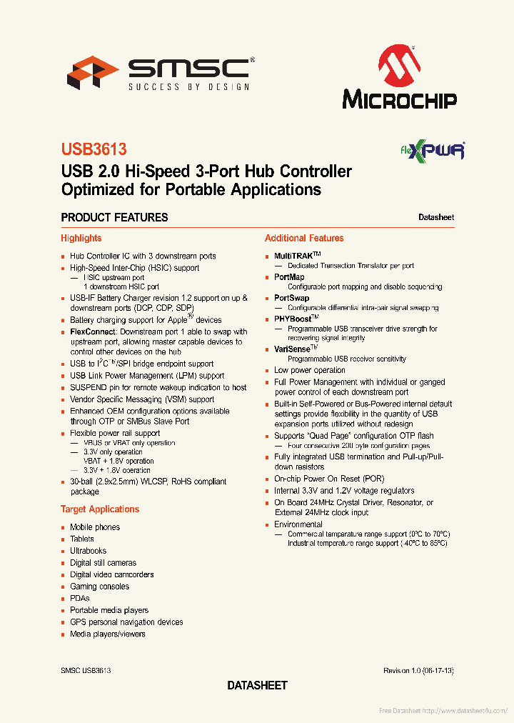 USB3613_6993978.PDF Datasheet