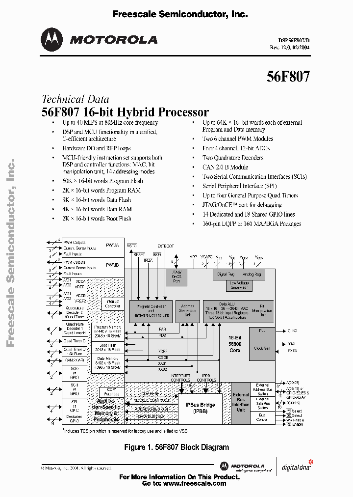 DSP56F807_6995457.PDF Datasheet