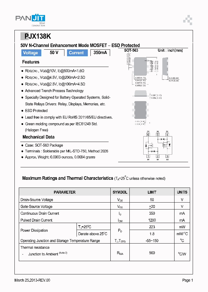 PJX138K_6997661.PDF Datasheet