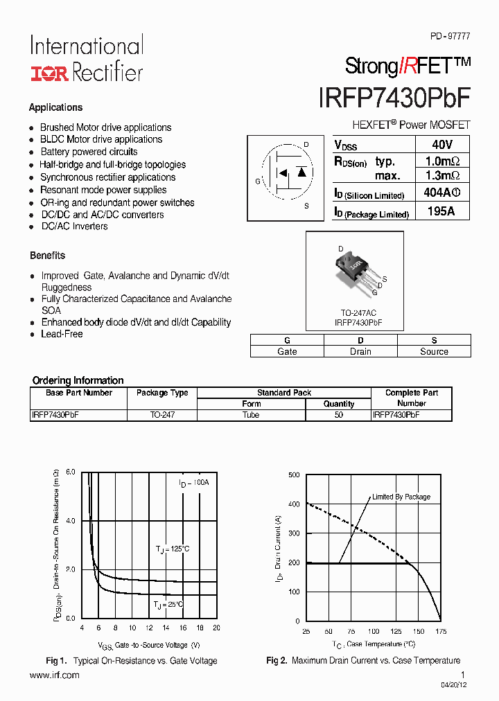 IRFP7430PBF_6998304.PDF Datasheet