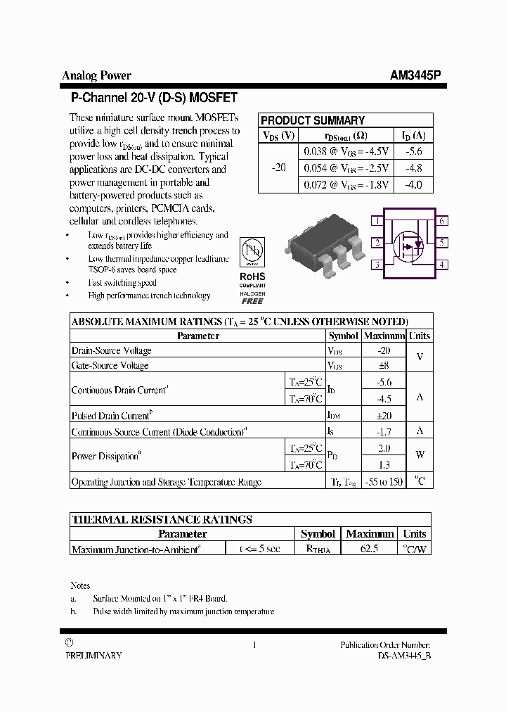 AM3445P_7000307.PDF Datasheet