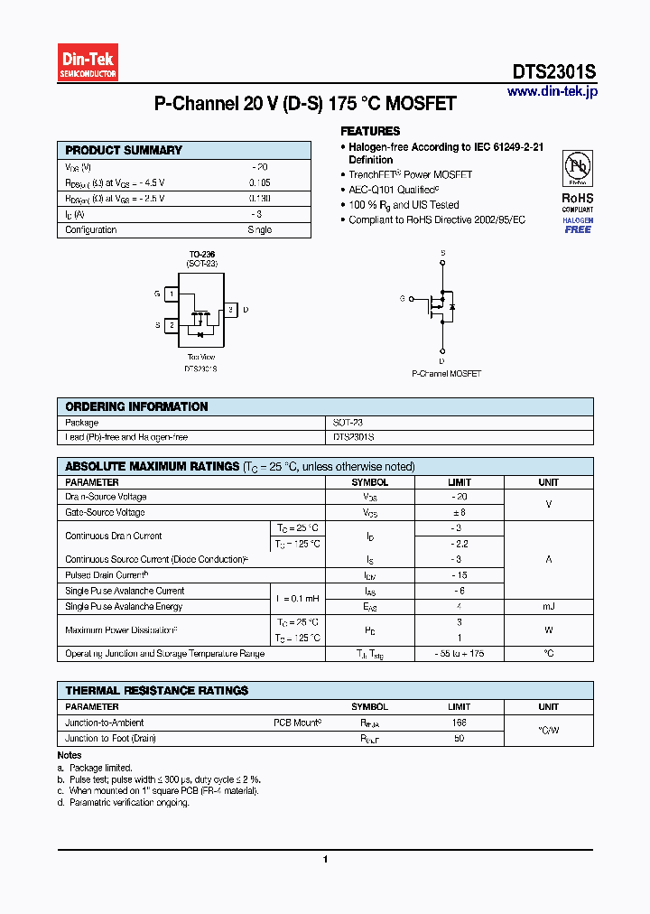 DTS2301S_7012663.PDF Datasheet