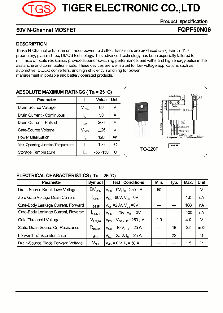 FQPF50N06_7013336.PDF Datasheet