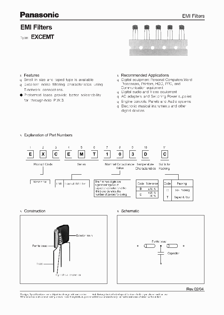 EXCEMT103BC_7015473.PDF Datasheet