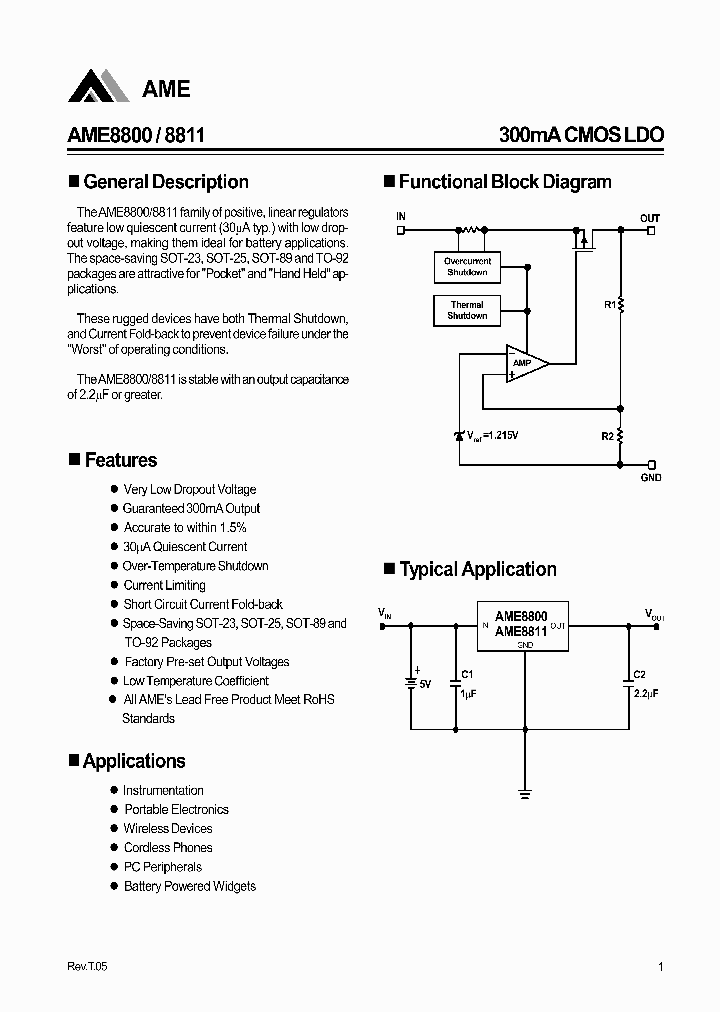 AME8800KEETL_7027202.PDF Datasheet