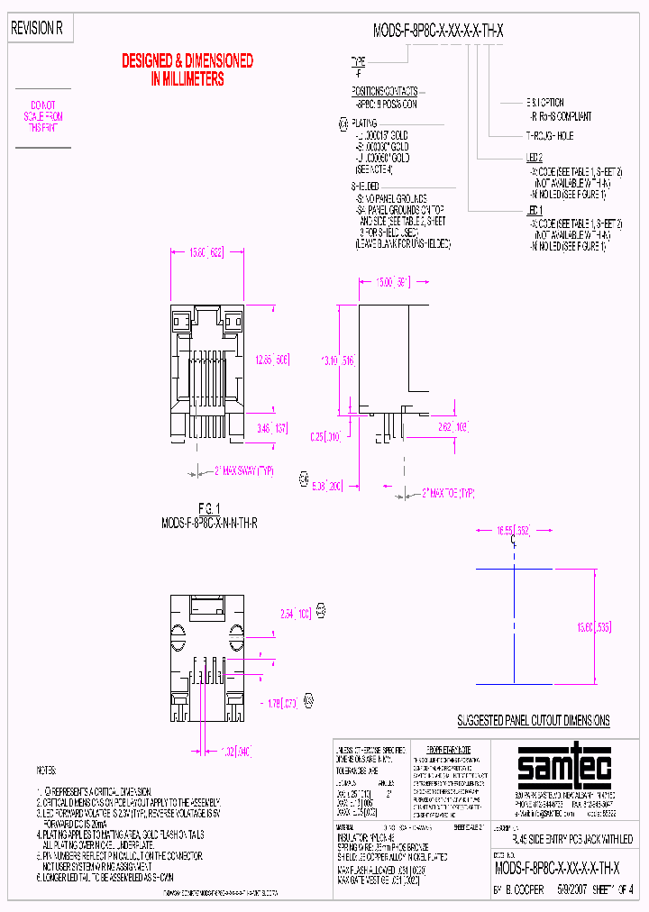 MODS-F-8P8C-S-S4-4-4-TH-R_7026422.PDF Datasheet