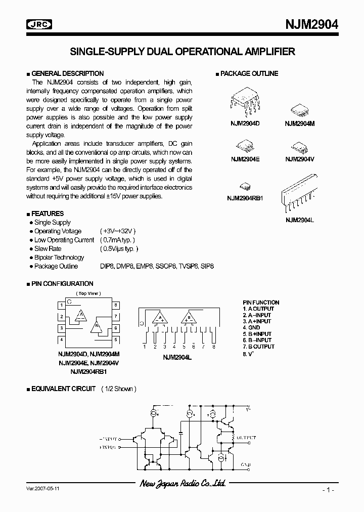 NJM2904M-TE1_7043949.PDF Datasheet