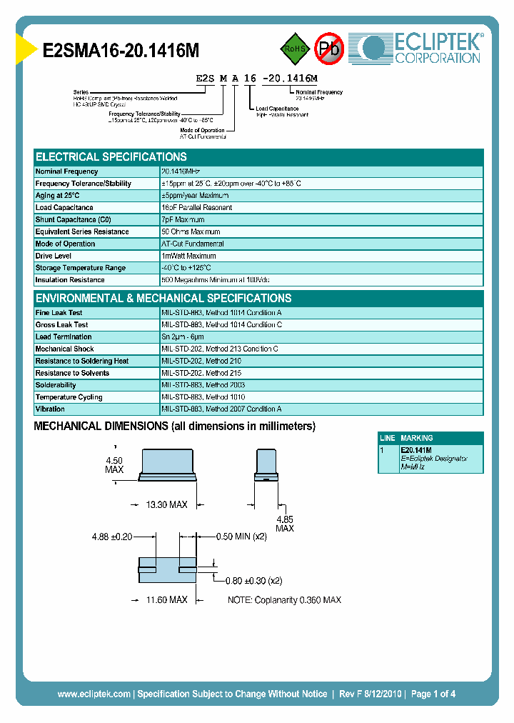E2SMA16-201416M_7047770.PDF Datasheet