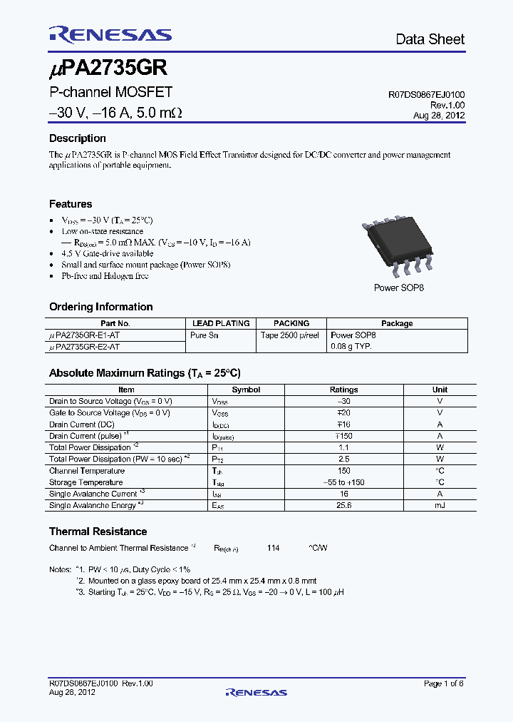 UPA2735GR-E1-AT_7085747.PDF Datasheet