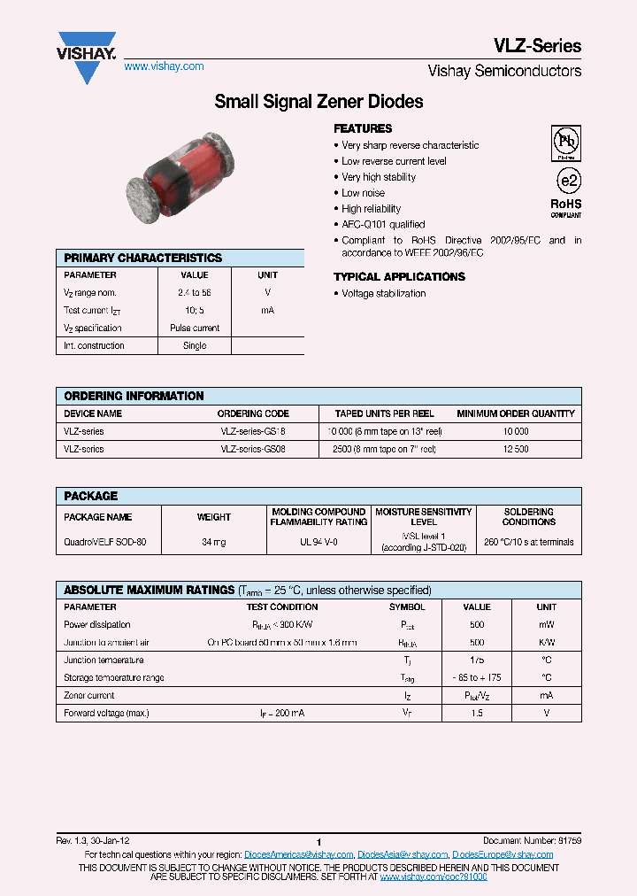 VLZ11C-GS08_7071585.PDF Datasheet