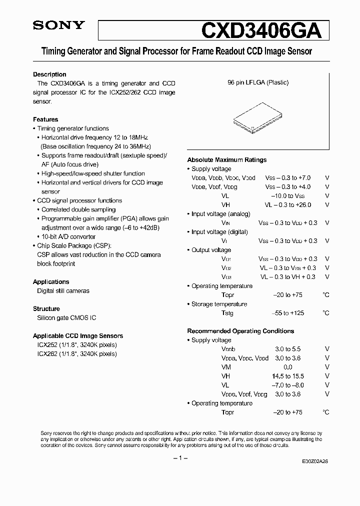 CXD3406GA_7083570.PDF Datasheet