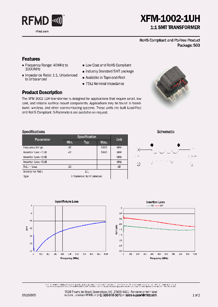 XFM-1002-1UH_7082934.PDF Datasheet