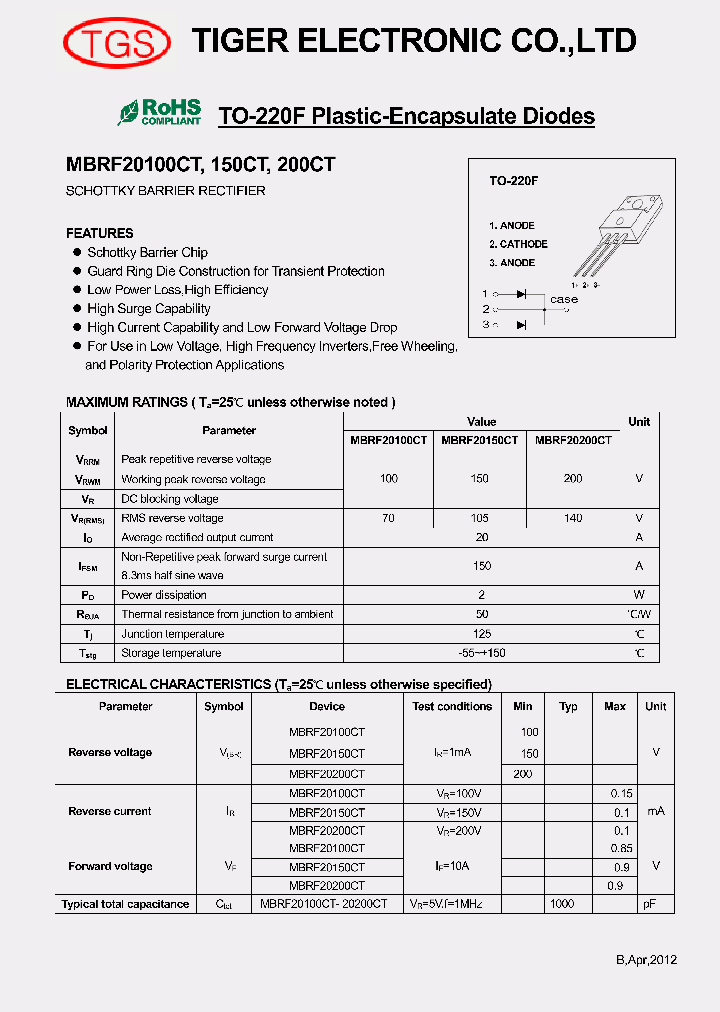 MBRF20100CT_7118258.PDF Datasheet